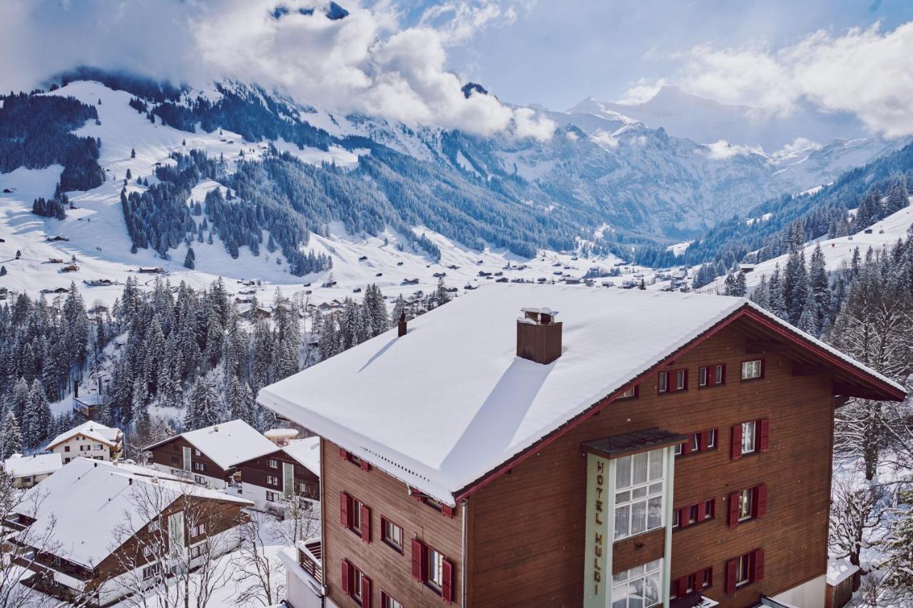 Hotel Huldi Adelboden Exteriör bild